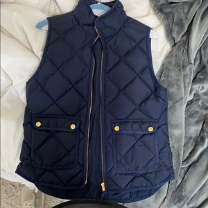 J Crew Navy Vest